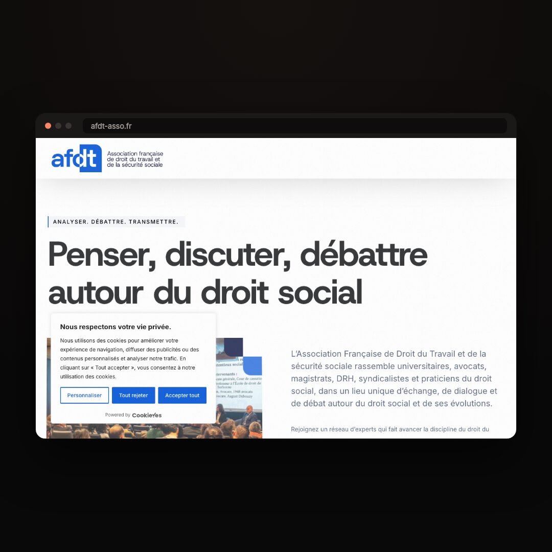 AFDT, identité visuelle par Infographiks