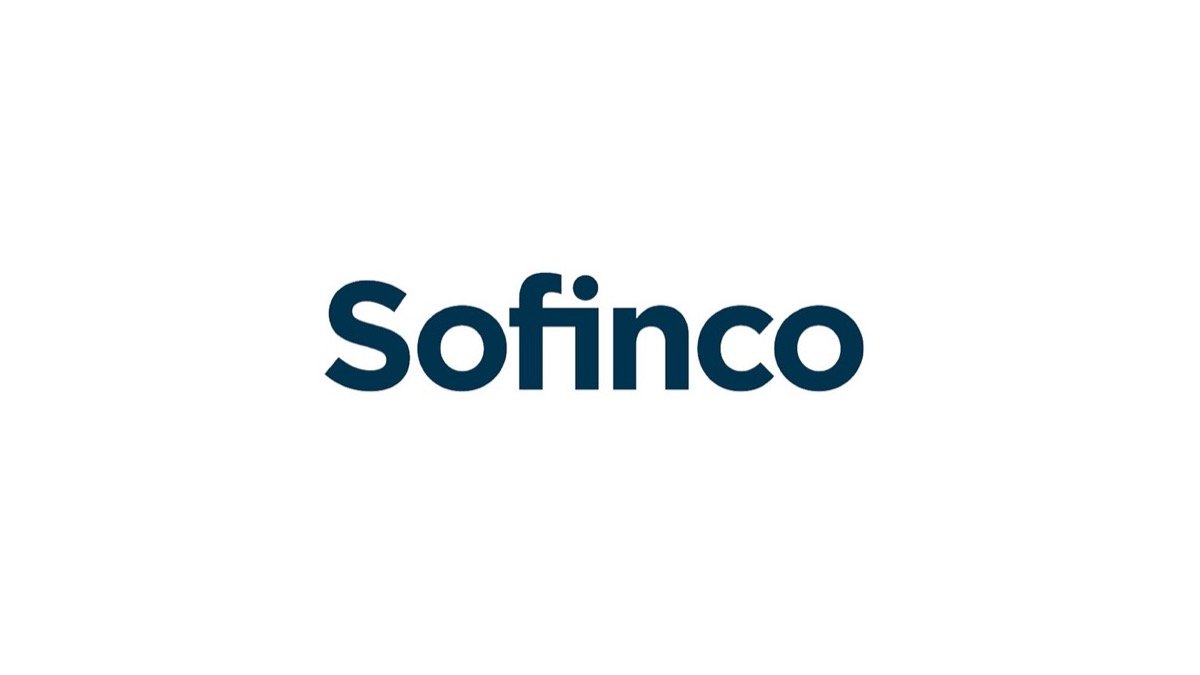 Le nouveau logo Sofinco signé BETC : wordmark bleu marine en bas-de-casse